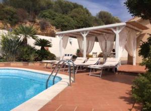 The swimming pool at or close to Private Pool villa with panoramic views split over 2 levels / Aircon / New Pool.