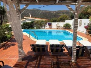 The swimming pool at or close to Private Pool villa with panoramic views split over 2 levels / Aircon / New Pool.