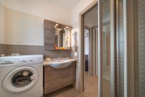 Koupelna v ubytování Residenza Monica