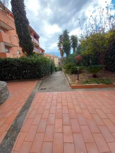 Vonkajšia záhrada v ubytovaní la petite toscane