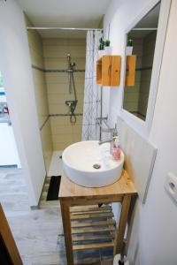 Ванная комната в TINY HOUSE entre Chambord Beauval et Cheverny