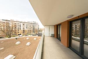 Balkon ili terasa u objektu Modern apartment Wislane Tarasy p4you pl