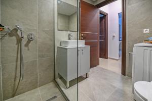Koupelna v ubytování A & G Apartments + 22 fotografií