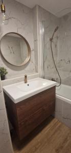 Ένα μπάνιο στο Apartment Zagreb 213