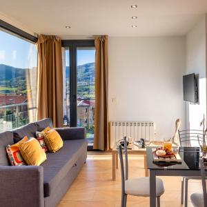Posezení v ubytování Apartamentos Naredo