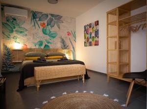 Кровать или кровати в номере Calefati up +38 фотографий