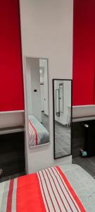 Postel nebo postele na pokoji v ubytování VIGEVANO LA STAZIONE