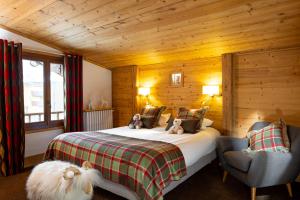 Postel nebo postele na pokoji v ubytování Christiania Hôtel