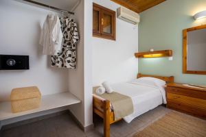 Кровать или кровати в номере Margaritas apartments