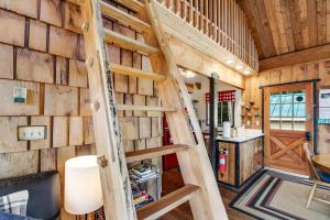 Perpustakaan di rumah percutian