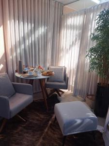 Locanda Montecielo - Vale dos Vinhedos的休息区