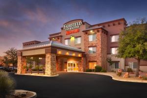 a rendering of the entrance to a hotel at Fairfield Inn and Suites Sierra Vista in Sierra Vista