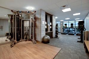 a gym with exercise equipment in a room at Fairfield by Marriott Inn & Suites Denver Southwest, Littleton in Littleton