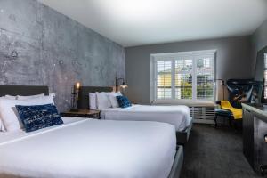 En eller flere senge i et værelse på Marriott Vacation Club®, San Francisco  