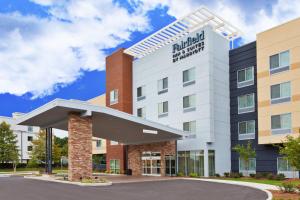 a rendering of the front of a hotel at Fairfield Inn & Suites by Marriott Birmingham Colonnade in Birmingham