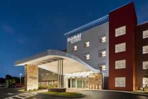 a rendering of the front of a hotel at Fairfield by Marriott Inn & Suites Bonita Springs in Bonita Springs