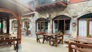 A restaurant or other place to eat at Casa Cuevas