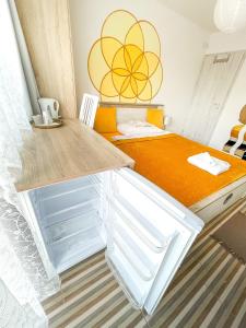 Posteľ alebo postele v izbe v ubytovaní Zen House