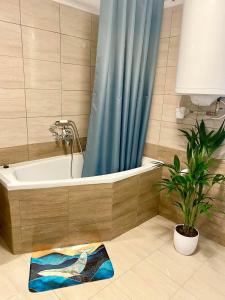 Kúpeľňa v ubytovaní Apartmán Eden