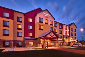 una rappresentazione delle suite dell'Hampton Inn di TownePlace Suites by Marriott Salt Lake City-West Valley a West Valley City