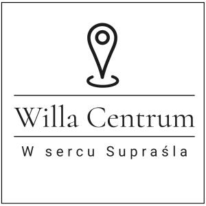 um logótipo para o supervisor do continuum de Willka em Willa Centrum em Supraśl