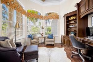 Televiisor ja/või meelelahutuskeskus majutusasutuses Luxury in Collingswood