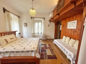 Кровать или кровати в номере Saklı Konak