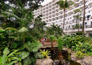 Um jardim em Shangri-La Rasa Sentosa, Singapore