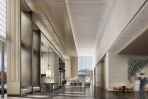 Vstupní hala nebo recepce v ubytování Courtyard by Marriott Luoyang