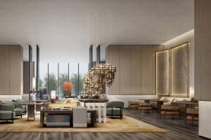 Posezení v ubytování Courtyard by Marriott Luoyang