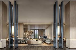 Posezení v ubytování Courtyard by Marriott Luoyang