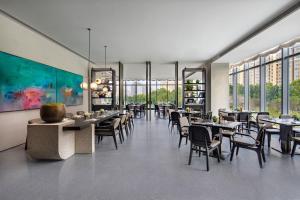 Posezení v ubytování Courtyard by Marriott Luoyang