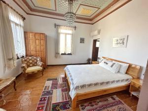 Кровать или кровати в номере Saklı Konak