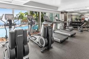Fitness centrum a/nebo fitness zařízení v ubytování Marriott's Villas At Doral