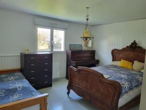 Krevet ili kreveti u jedinici u objektu Villa de famille 18 couchages