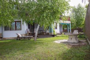 A garden outside Holiday home in Balatonmariafürdo 37749