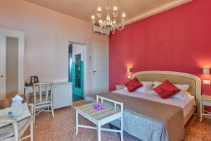 Postel nebo postele na pokoji v ubytování Hotel Villa Europa
