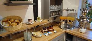 Küche/Küchenzeile in der Unterkunft Ihr Ferien Hotel Brunnenhof