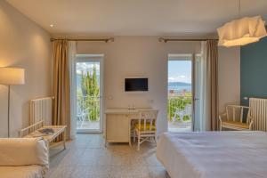 Postel nebo postele na pokoji v ubytování Hotel Villa Europa