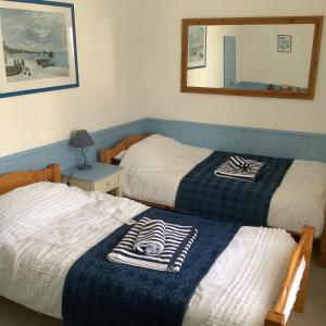 Posteľ alebo postele v izbe v ubytovaní La Forge, Lieu des Chevilloux