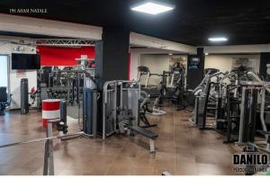 Fitness centrum a/nebo fitness zařízení v ubytování franci e aurora house