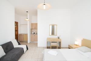 Kuchyň nebo kuchyňský kout v ubytování Kristina Stelios Apartment