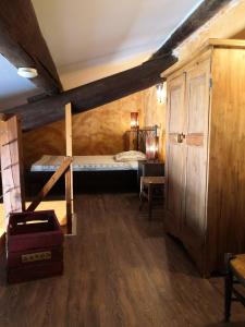 Postel nebo postele na pokoji v ubytování Gîte tournesol