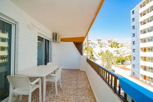 Balkón nebo terasa v ubytování 106 Economy Sea View - Alicante Holiday