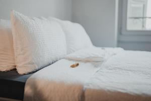 Letto o letti in una camera di No8 Boutique Hotel - self check in