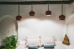 Posezení v ubytování Boho's Hotel