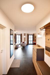 Postel nebo postele na pokoji v ubytování Zweite Heimat