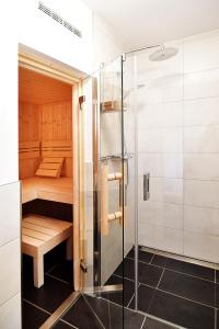 Koupelna v ubytování Zweite Heimat