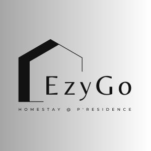 un logo noir et blanc pour evo go dans l'établissement EzyGo Homestay Kuching - P'Residence, à Kuching