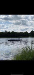 Natuurlandschap vlak bij de boot